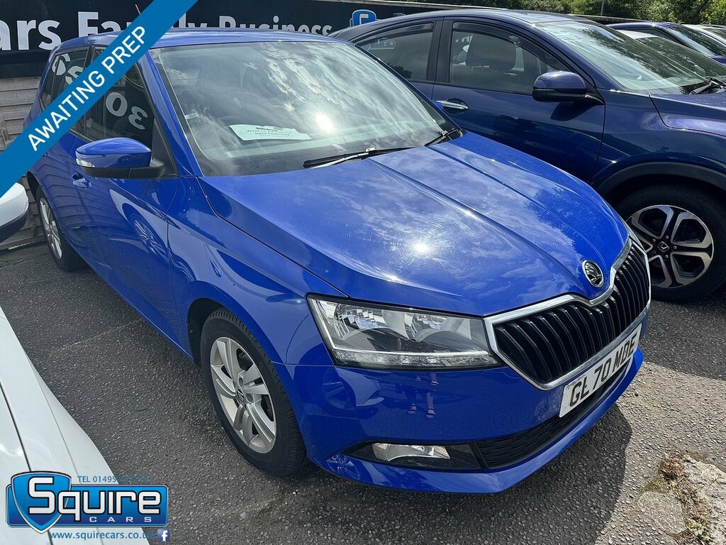 Skoda Fabia Se U1622 Ulez Blue