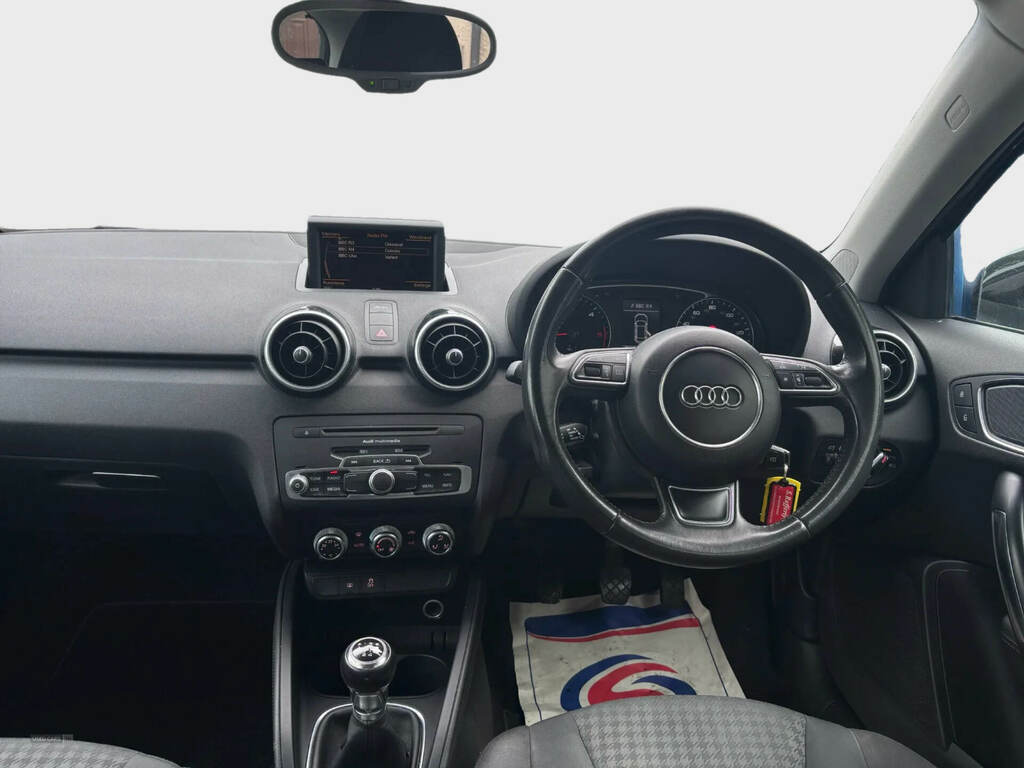 Audi A1 1.6 Tdi Sport GJ14ODP Black #6