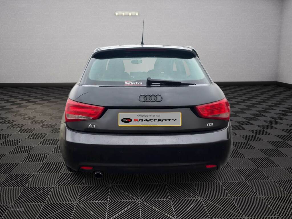 Audi A1 1.6 Tdi Sport GJ14ODP Black #4