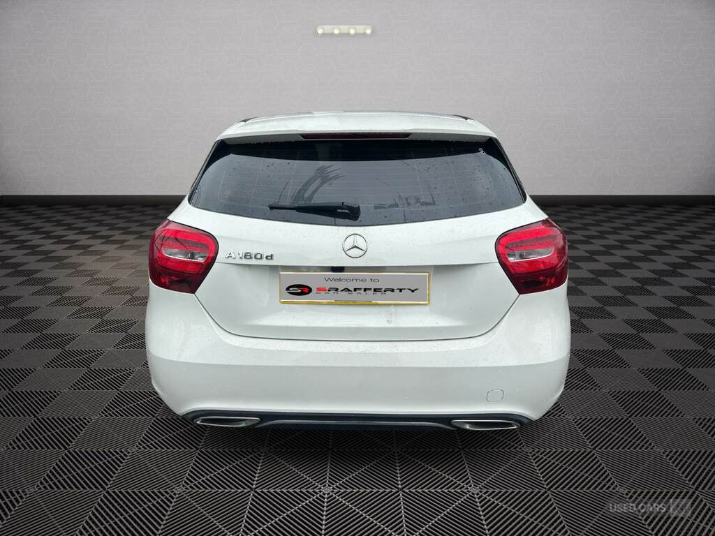 Mercedes-Benz A Class A180d Sport WD16BFY White #4