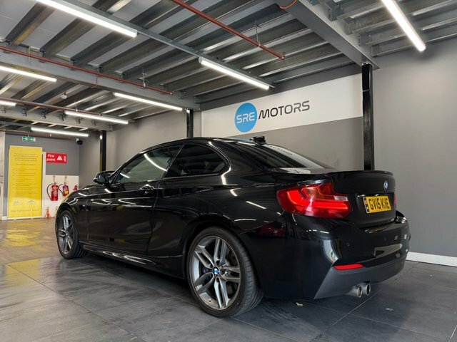 BMW 2 Series Gran Coupe 2015 2.0 220D M Sport Coupe Euro 6 Black #6
