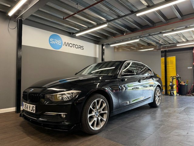 BMW 3 Series 2014 2.0 320D Luxury Saloon Euro 5 Black #2