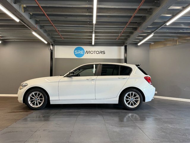BMW 1 Series 2015 1.6 116D Ed Efficientdynamics Business Hatchb White #4