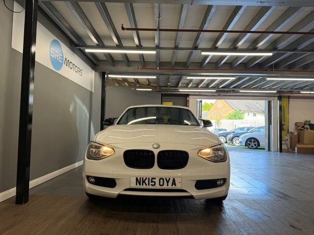 BMW 1 Series White #7