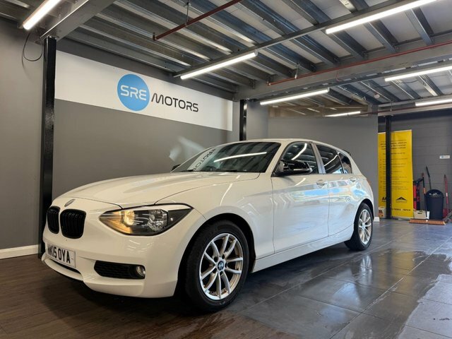 BMW 1 Series 2015 1.6 116D Ed Efficientdynamics Business Hatchb White #2