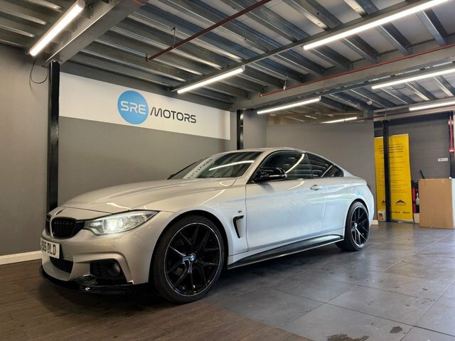 BMW 4 Series Gran Coupe 2015 2.0 420D M Sport Coupe Euro Silver #2