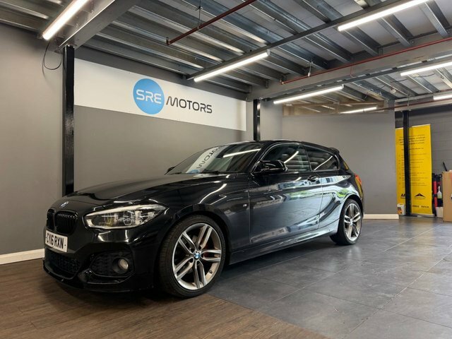 BMW 1 Series 2016 2.0 120D M Sport Hatchback CY16RXN Black #2