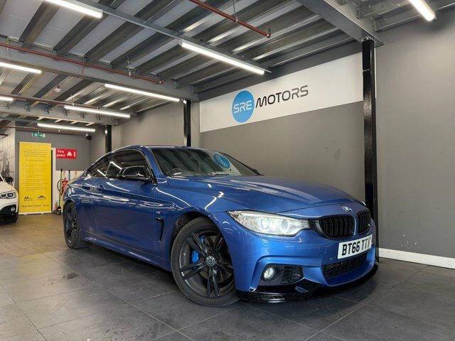 BMW 4 Series Gran Coupe 2016 3.0 435D M Sport Coupe Xdrive Blue