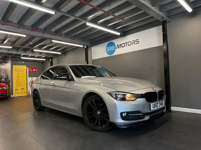 BMW 3 Series 2015 2.0 318D Sport Saloon Euro Silver
