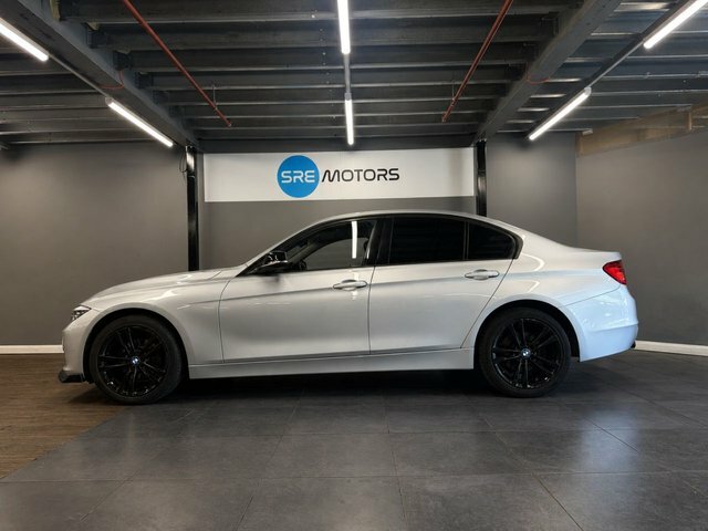 BMW 3 Series 2015 2.0 318D Sport Saloon Euro Silver #4