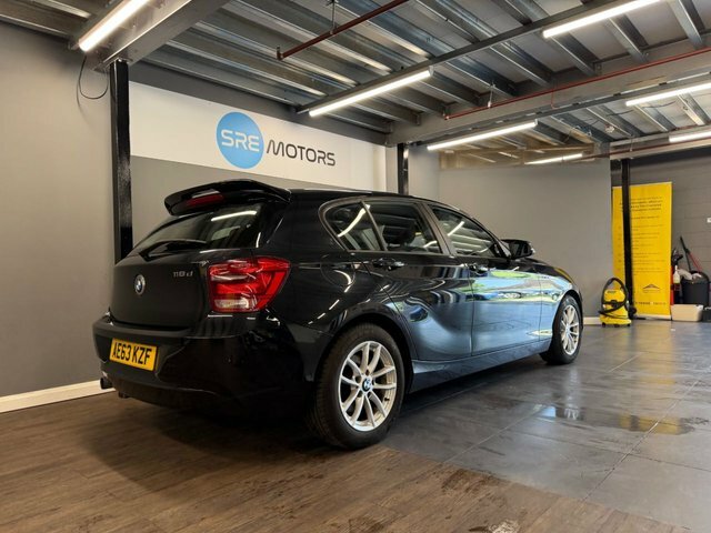 BMW 1 Series 2013 1.6 116D Ed Efficientdynamics Hatchback D Black #4
