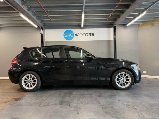 BMW 1 Series 2013 1.6 116D Ed Efficientdynamics Hatchback D Black #2