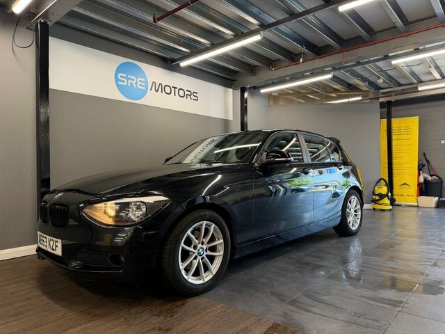 BMW 1 Series 2013 1.6 116D Ed Efficientdynamics Hatchback D Black