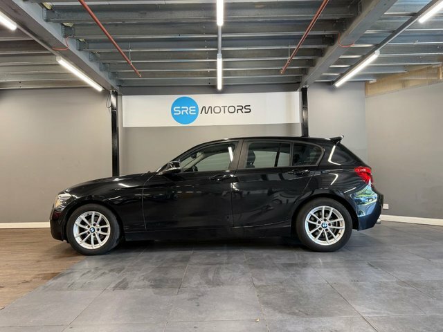 BMW 1 Series 2013 1.6 116D Ed Efficientdynamics Hatchback D Black #3