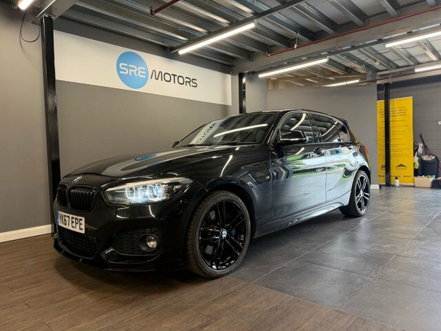 BMW 1 Series 2017 2.0 120D M Sport Shadow Edition Hatchback Black #2