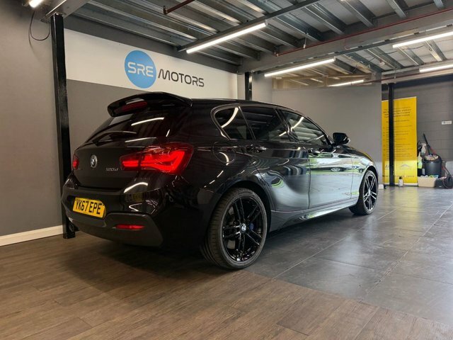 BMW 1 Series 2017 2.0 120D M Sport Shadow Edition Hatchback Black #5