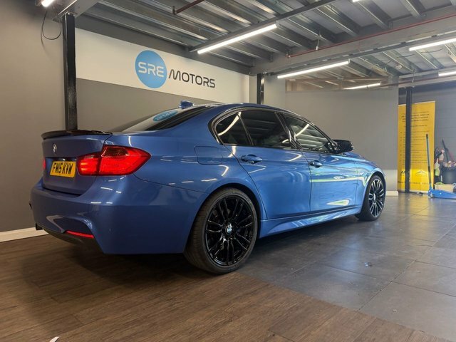 BMW 3 Series 2015 2.0 318D Blueperformance M Sport Saloon D Blue #5