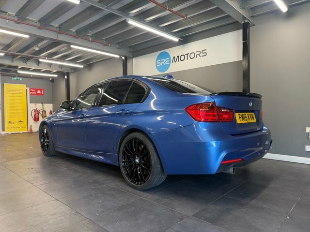 BMW 3 Series 2015 2.0 318D Blueperformance M Sport Saloon D Blue #6