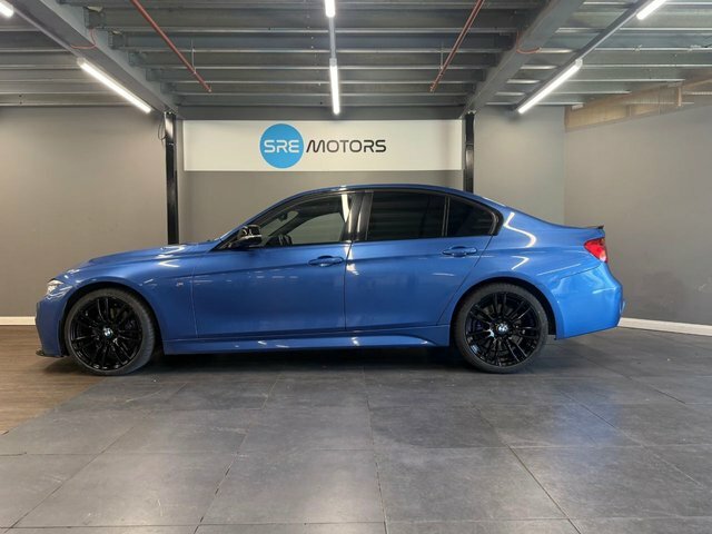 BMW 3 Series 2015 2.0 318D Blueperformance M Sport Saloon D Blue #4