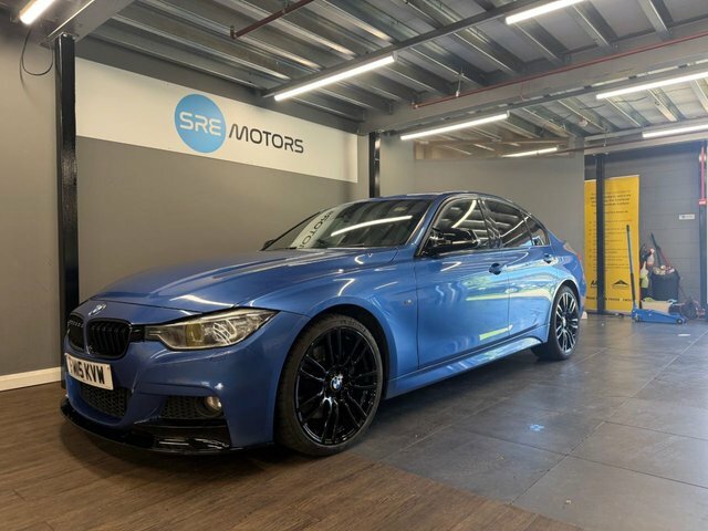 BMW 3 Series 2015 2.0 318D Blueperformance M Sport Saloon D Blue #2