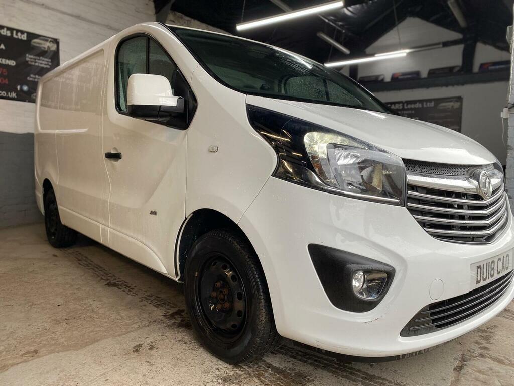 Vauxhall Vivaro Panel Van 1.6 Cdti 2700 Biturbo Ecotec Sportive L1 DU18CAO White #6