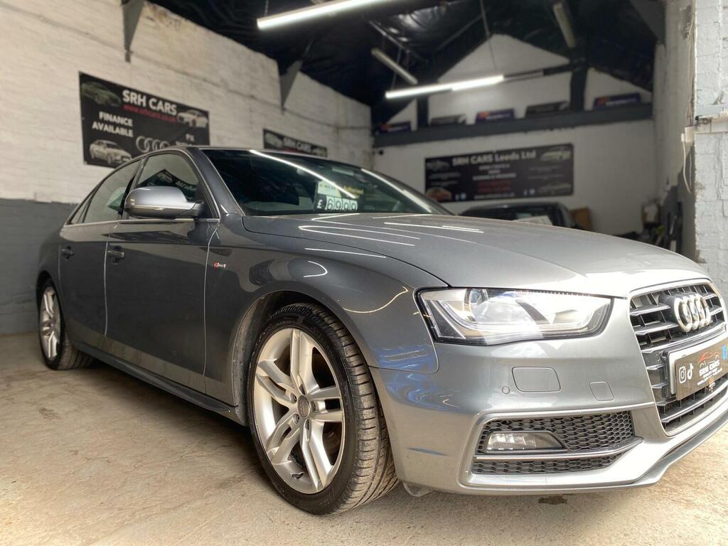 Audi A4 Saloon 2.0 Tdi S Line Euro 5 Ss 201515 GJ15LNM Grey #4