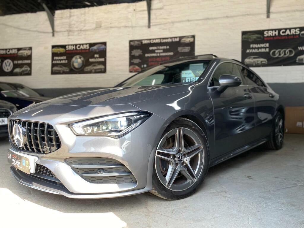 Mercedes-Benz CLA Class Saloon 2.0 Cla220d Amg Line Premium Plus 2 Coupe KR20BYL Grey #3