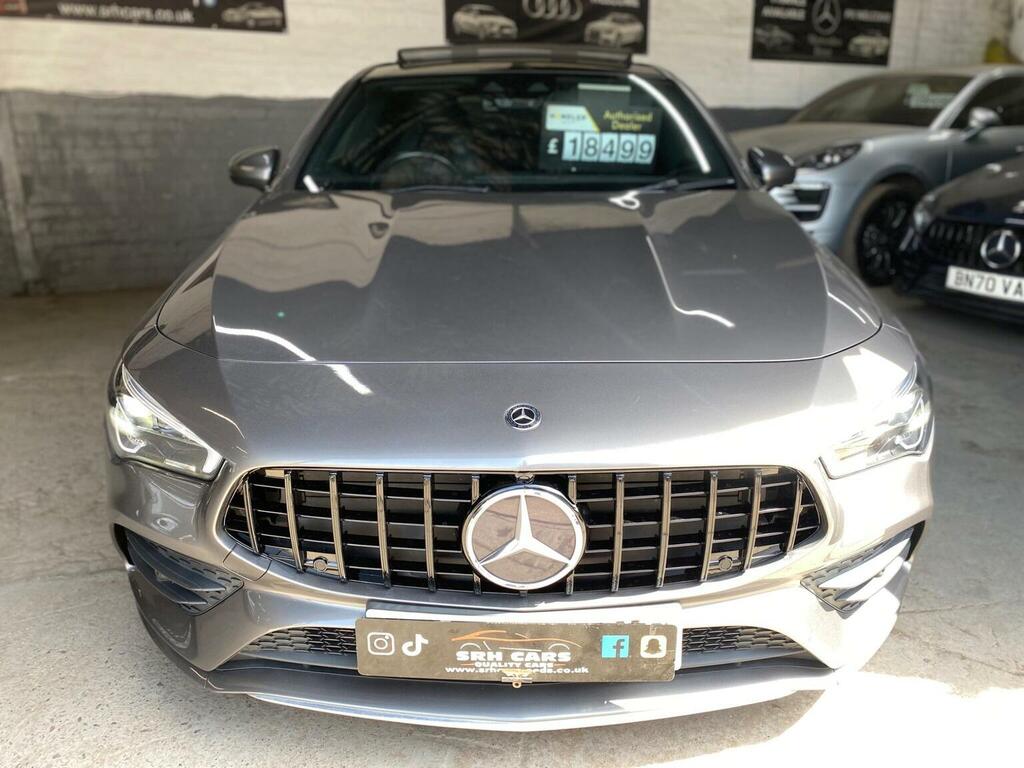 Mercedes-Benz CLA Class Saloon 2.0 Cla220d Amg Line Premium Plus 2 Coupe KR20BYL Grey #2