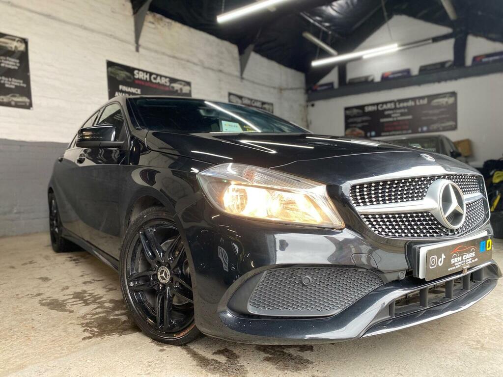 Mercedes-Benz A Class Hatchback 1.5 A180d Amg Line 7G-dct Euro 6 Ss 5 BP17PNV Black #2