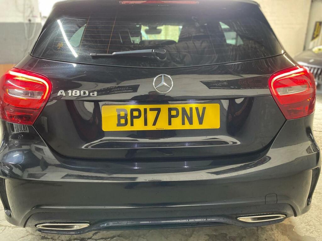 Mercedes-Benz A Class Hatchback 1.5 A180d Amg Line 7G-dct Euro 6 Ss 5 BP17PNV Black #6