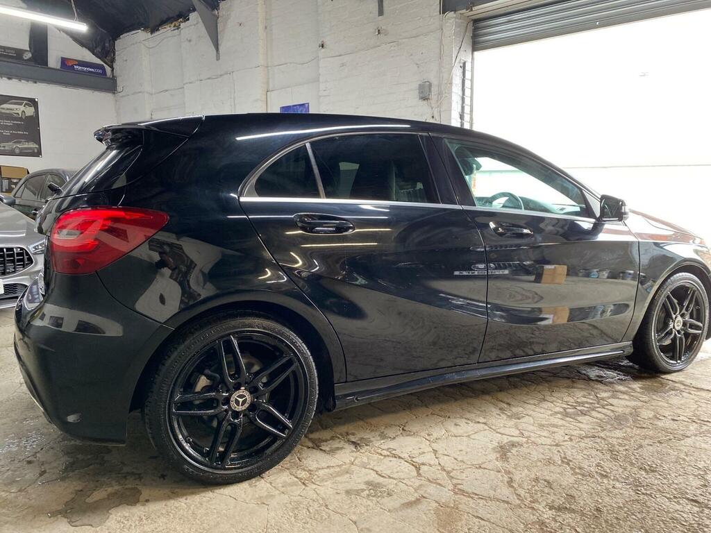 Mercedes-Benz A Class Hatchback 1.5 A180d Amg Line 7G-dct Euro 6 Ss 5 BP17PNV Black #5