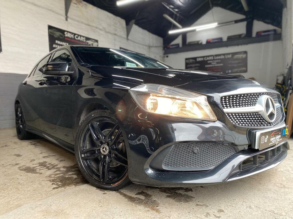 Mercedes-Benz A Class Hatchback 1.5 A180d Amg Line 7G-dct Euro 6 Ss 5 BP17PNV Black