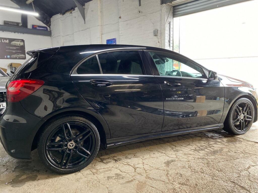 Mercedes-Benz A Class Hatchback 1.5 A180d Amg Line 7G-dct Euro 6 Ss 5 BP17PNV Black #4
