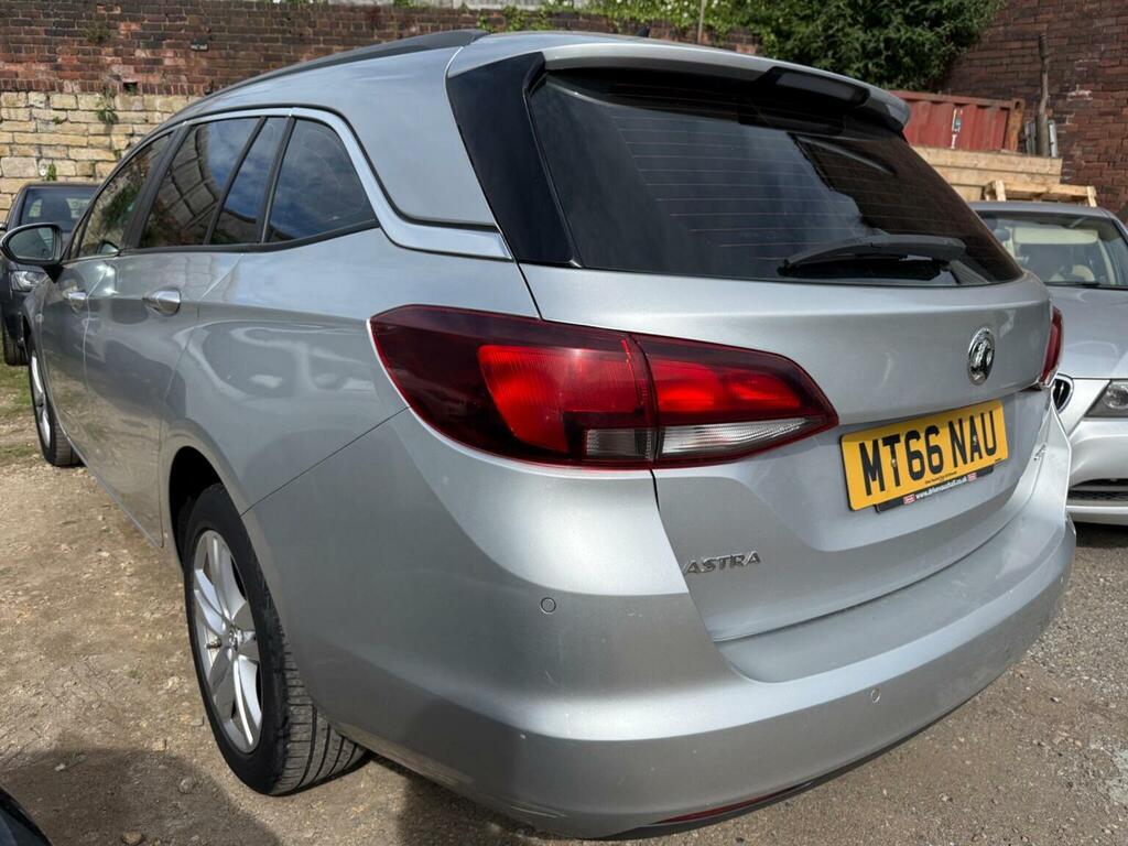 Vauxhall Astra Estate 1.6 Cdti Ecoflex Tech Line Sports Tourer Eu MT66NAU Silver #5