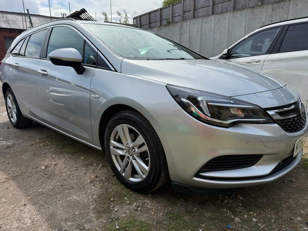 Vauxhall Astra Estate 1.6 Cdti Ecoflex Tech Line Sports Tourer Eu MT66NAU Silver