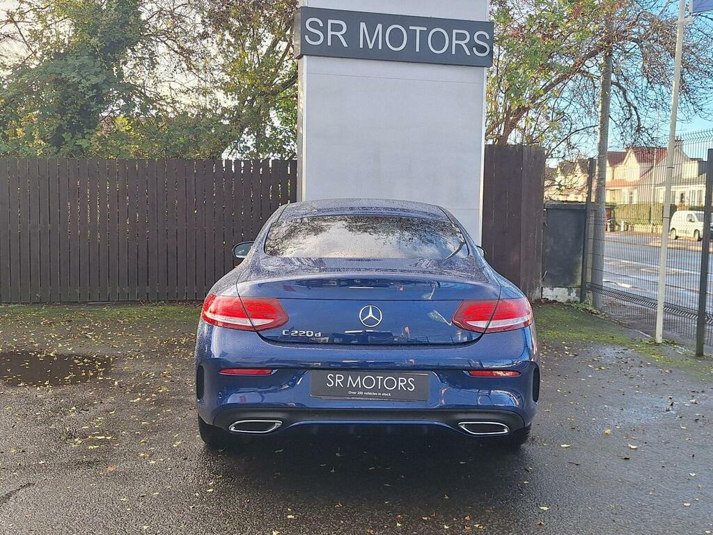 Mercedes-Benz C Class Coupe 2.1 C220d Amg Line Euro 6 Ss 201666 Blue #5