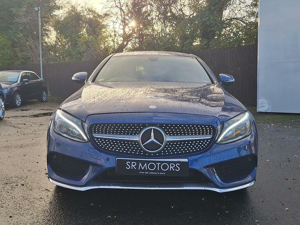 Mercedes-Benz C Class Coupe 2.1 C220d Amg Line Euro 6 Ss 201666 Blue #2