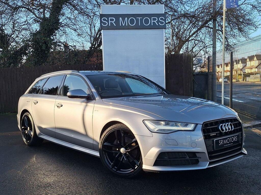 Audi A6 Avant Estate 2.0 Tdi Black Edition S Tronic Quattro Euro Grey