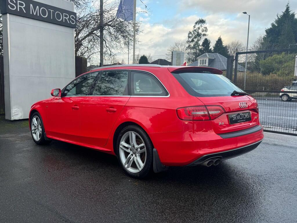 Audi A4 Avant Estate 2.0 Tdi S Line Euro 5 Ss 201515 Red #3