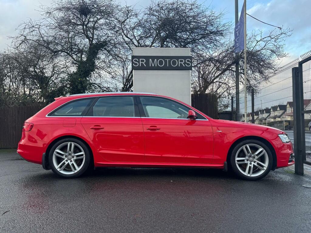 Audi A4 Avant Estate 2.0 Tdi S Line Euro 5 Ss 201515 Red #5