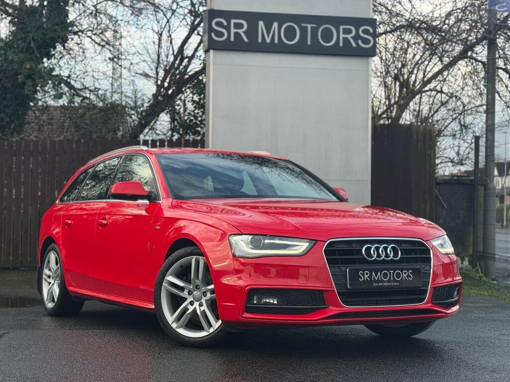 Audi A4 Avant Estate 2.0 Tdi S Line Euro 5 Ss 201515 Red