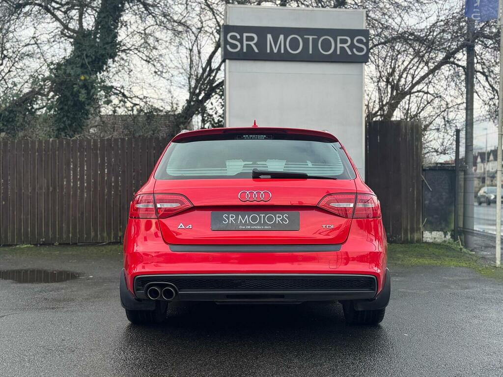 Audi A4 Avant Estate 2.0 Tdi S Line Euro 5 Ss 201515 Red #4