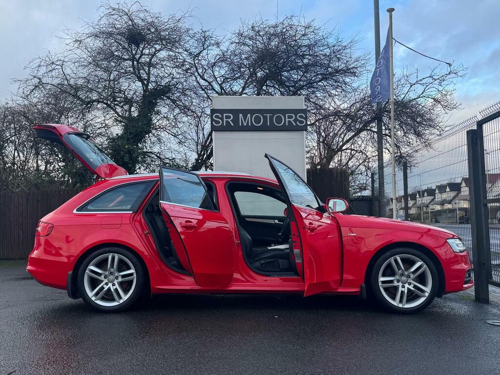 Audi A4 Avant Estate 2.0 Tdi S Line Euro 5 Ss 201515 Red #6