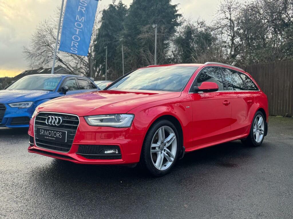 Audi A4 Avant Estate 2.0 Tdi S Line Euro 5 Ss 201515 Red #2