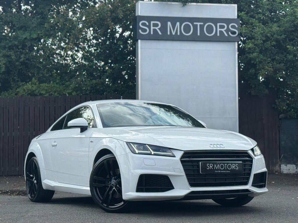 Audi TT Coupe 2.0 Tfsi S Line Euro 6 Ss 201666 OU66MWJ White