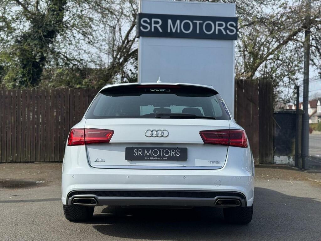 Audi A6 Avant Estate 1.8 Tfsi S Line S Tronic Euro 6 Ss White #5