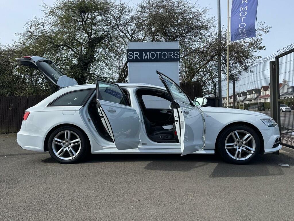 Audi A6 Avant Estate 1.8 Tfsi S Line S Tronic Euro 6 Ss White #6