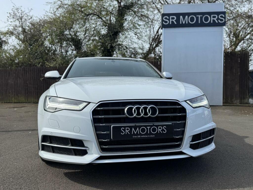 Audi A6 Avant Estate 1.8 Tfsi S Line S Tronic Euro 6 Ss White #2