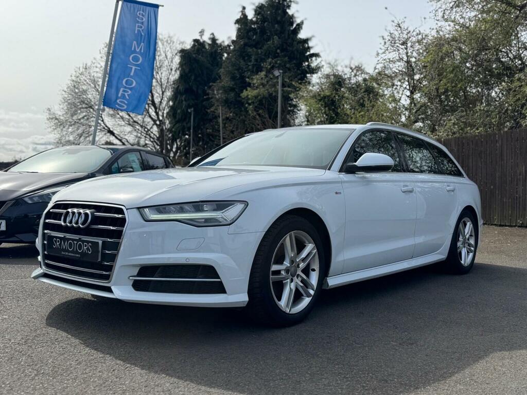 Audi A6 Avant Estate 1.8 Tfsi S Line S Tronic Euro 6 Ss White #3