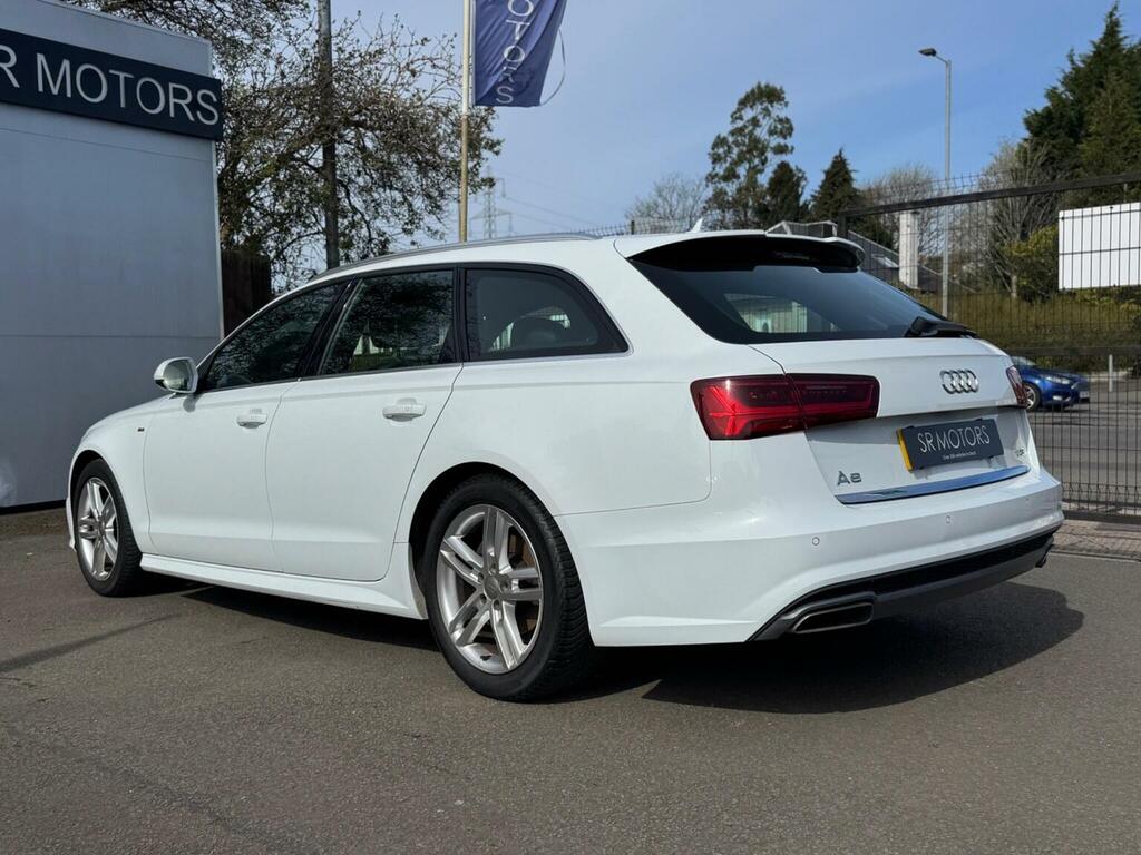 Audi A6 Avant Estate 1.8 Tfsi S Line S Tronic Euro 6 Ss White #4